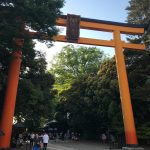 Kawagoe Hikawa Shrine Torii Gate